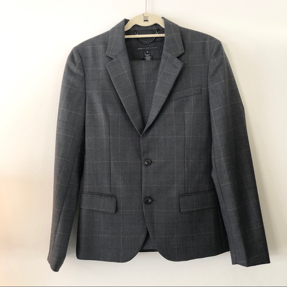 Marc By Marc Jacobs Suit Blazer Pants New